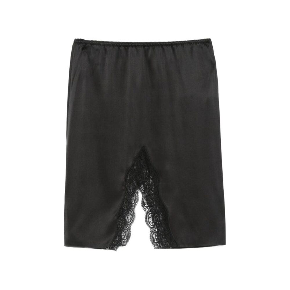 Saint Laurent Black Skirts - Straight Skirts Women
